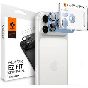 SPIGEN Glass tR EZ Fit Optik Pro XL 1 Pack, светлосин - iPhone 18 Pro Max