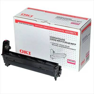 OKI БАРАБАННА КАСЕТА ЗА OKI C5250/C5450/C5510 MFP/5540 MFP - Magenta - DRUM UNIT - PN 42126671 (101OKIC5250 MD)