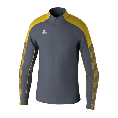 Erima Evo Star mikina 1/2 ZIP dětská šedá žlutá