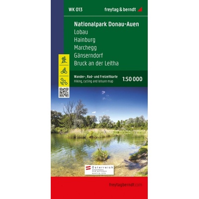 Turistická mapa Tulln-Bisamberg-Donauau