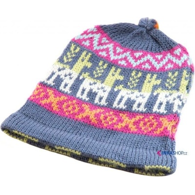 INKAshop Dětská čepice z vlny alpaky z Peru