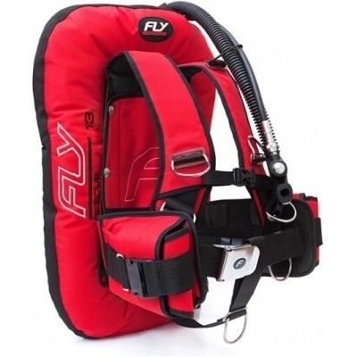FLY Křídlo FLY 13D Rescue comfort set hliníkový backplate