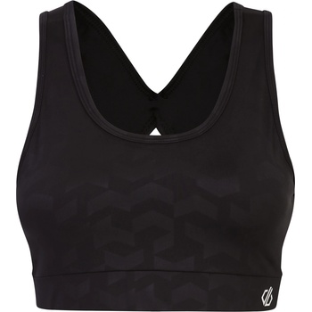 Image 1 of Dare 2b Womens Swift Medium Impact Sports Bra - BlkChevrnPrt