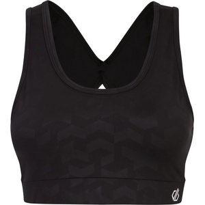 Dare 2b Womens Swift Medium Impact Sports Bra - BlkChevrnPrt