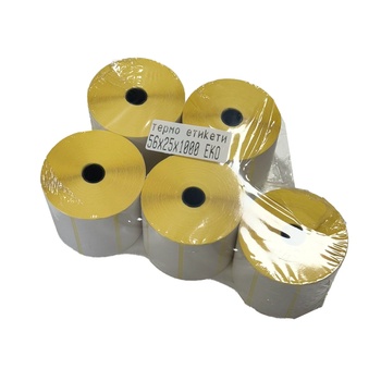 ЛАЙТС САМОЗАЛЕПВАЩ ТЕРМОЕТИКЕТ 56/25-1000БР Ф12