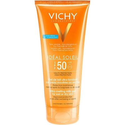 Vichy Ideal Soleil Ultra-Melting Milk-Gel SPF50 150ml - Orange