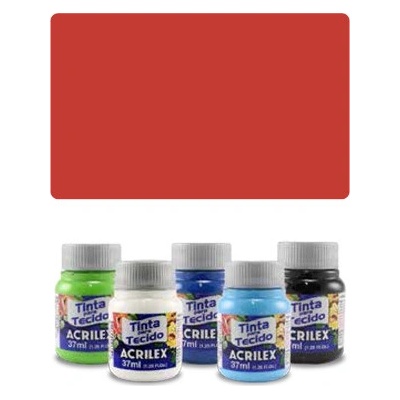 ACR Farba na textil 37 ml scarlet red