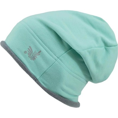 ESITO Zimná čiapka spadaná mint