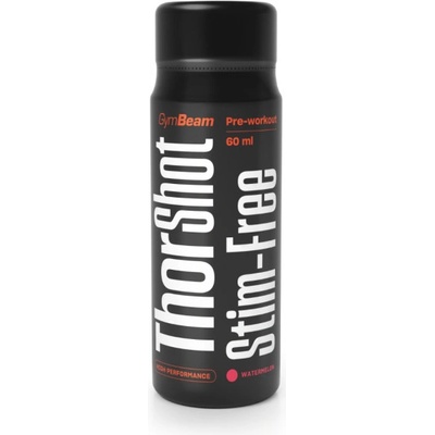 GymBeam Thor Stim-free shot 60 ml – Zboží Mobilmania