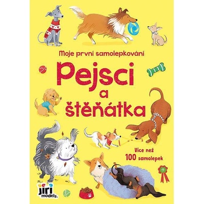 Jiri Models Pejsci a štěňátka moje první samolepkování
