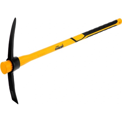 DENZEL Кирка, 1500 гр, тясна, дръжка фибростъкло гумирана, 900 мм// Denzel