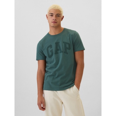 GAP Памучна тениска с логото на Gap GAP | Zelen | МЪЖЕ | XS