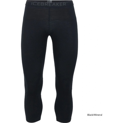 Icebreaker Mens 200 Zone Legless, Black/Mineral