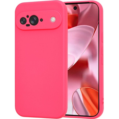 Techsuit SoftFlex Google Pixel 9 žiarivo ružové (Hot Pink)