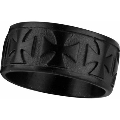 ETNOX пръстен ETNOX - Black Iron Cross - SR1129