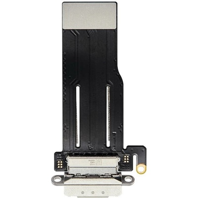 Nabíjecí obvod + Flex kabel iPad Pro 13" 7. gen (2024) (WiFi / Cellular) – Aftermarket Plus – stříbrný IPD0055