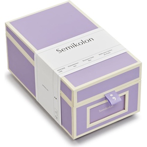 Semikolon Die Kante кутия за визитки, лилава (370086)