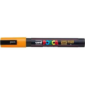 uni Декоративен маркер, 0, 9-1, 3 мм, UNI "Posca PC-3M", яркожълт 284596000 (284596000)