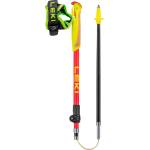 LEKI Детски щеки за бягане Leki Kid's Ultratrail FX Junior Running poles - Naturalcarbon / Bright Red / Neon Yellow - размер 95-110 cm (526-0936-0111)