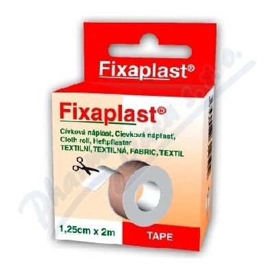 Fixaplast náplast cívka 1,25 cm x 2 m