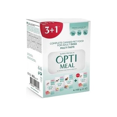 Optimeal pro psa losos/borůvka v omáčce 4 x 100 g