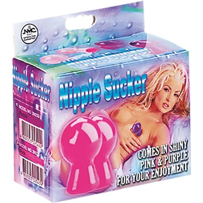 NMC Чифт смукалки за зърна в лъскаво лилаво