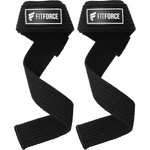 Fitforce Lifting straps черно, бяло (lifting-straps-u26a)
