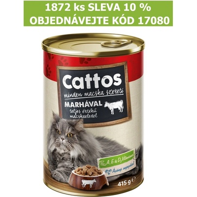 Cattos Cat hovädzie 415 g