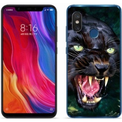 Pouzdro mmCase Gelové Xiaomi Mi 8 - rozzuřený černý panter