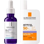 La Roche-Posay Комплект - Серум Mela B3 и Флуид против тъмни петна Anthelios, 30 + 50 ml