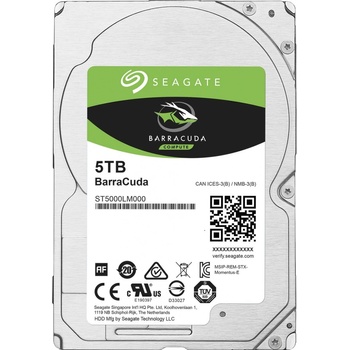 Seagate BarraCuda Laptop 5TB, ST5000LM000