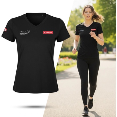 Dámske tričko inSPORTline Signature čierna