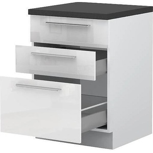  Долен кухненски шкаф с чекмеджета Riva R-60-3MBOX/2