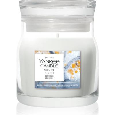 Yankee Candle Silver Birch ароматна свещ Signature 110 гр