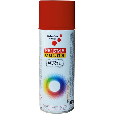 Schuller Eh'klar Prisma Color 91027 RAL 3020 Sprej červený lesklý 400 ml, odstín barva dopravní červená