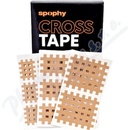 Spophy Cross Tape Typ Mix A 2,1 x 2,7 cm + B 3,6 x 2,8 cm + C 5,2 x 4,4 cm 130 ks