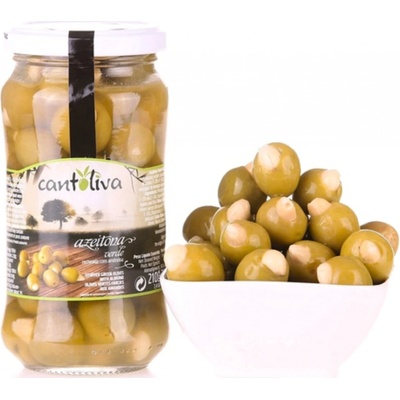 Cantoliva olivy zelené s mandlí 360 g