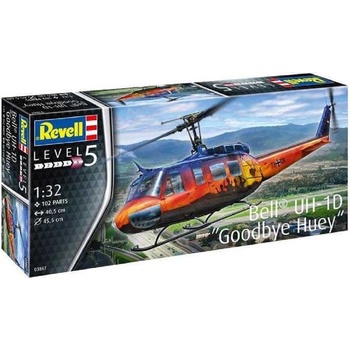 Plastic ModelKit vrtulník 03867 Bell UH-1D Goodbye Huey 1:32