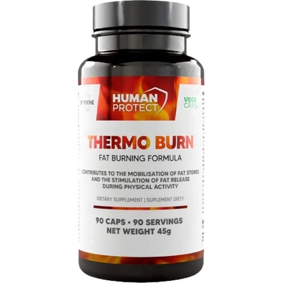 Human Protect Thermo Burn | with Synephrine & N-Acetyl L-Tyrosine [90 капсули]