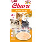 Inaba Foods Churu лакомства за котки с вкус на пилешко месо 4x14g - amizoo - 5,48 лв