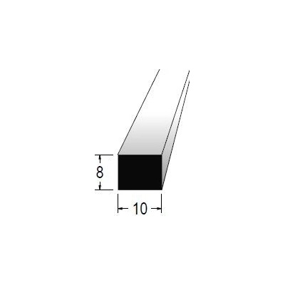 Hranolek 10x8mm, délka 100cm