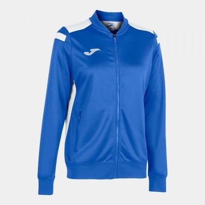 Joma Championship VI Full Zip Sweatshirt Royal White