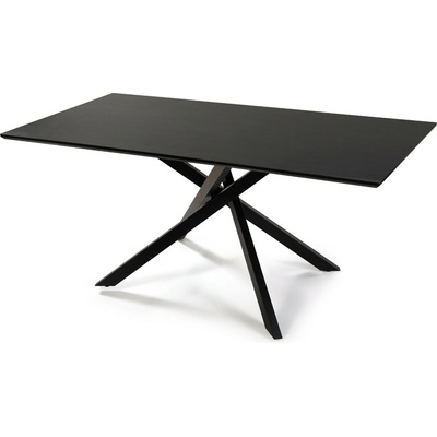 Vikio Jídelní stůl 180 x 90 černý HJS102C