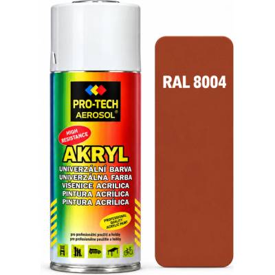 PRO-TECH akrylová farba v spreji 400 ml hnedá medená