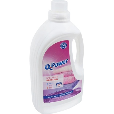 Q-Power Speciální prací gel na vlnu a jemné prádlo 25 PD