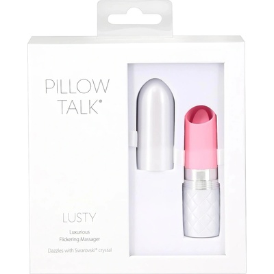 Pillow Talk Lusty dobíjecí vibrační jazýčkový