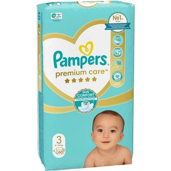 Image 1 of Pampers Памперси Pampers Premium Care 3 VP (6-10кг. ) - 60 броя