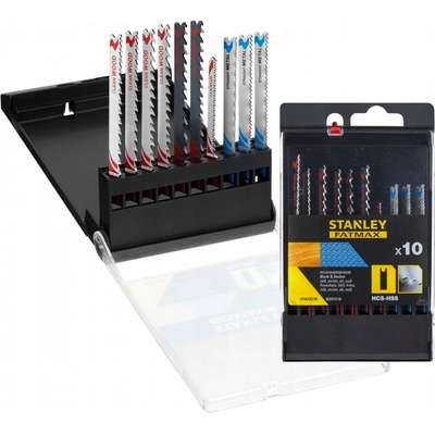 Stanley STA29230-XJ 10dílná sada pilových listů uchycení U tl. < 60 mm