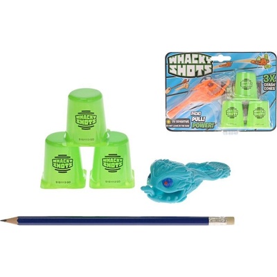 Whacky Shots 9,5cm s doplňky Metal Blast fialový na kartě