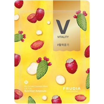 Frudia My Orchard Squeeze Mask Cactus - Текстилна маска с кактус 1бр. /20мл